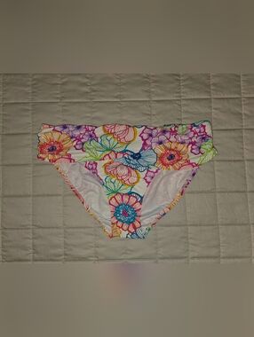 Bleu Rod Beattie-Floral Multicolor Bikini Bottom